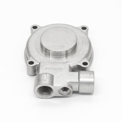 China Stainless steel casting and machining factory cast 304 stainless steel water pump parts casting pump body for sale