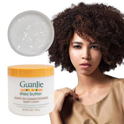 China Smoothing Shea Butter Leave-In Conditioning Repair Cream for Natural Hair Curl Cream for sale