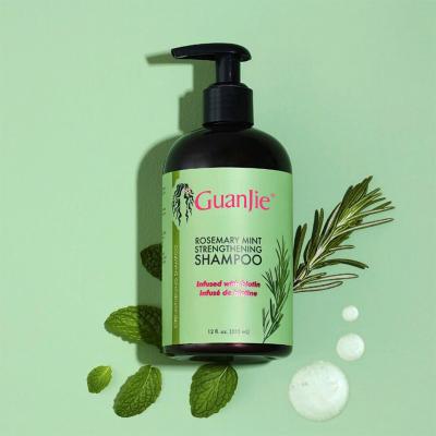 China Shampoo de menta de alecrim com humidade profunda para anti-frizz e prevenção da perda de cabelo em cabelos oleosos à venda