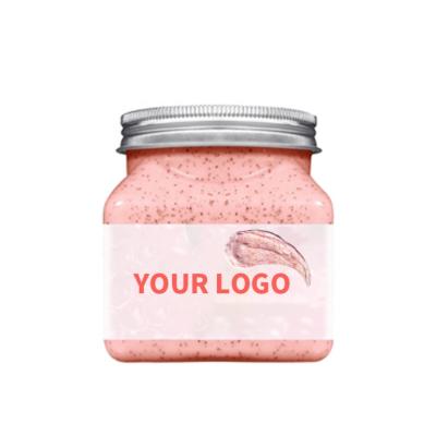 China Organic Exfolianting Sea Salt Body Scrub For Custom Logo Smoother And Lighter Skin for sale