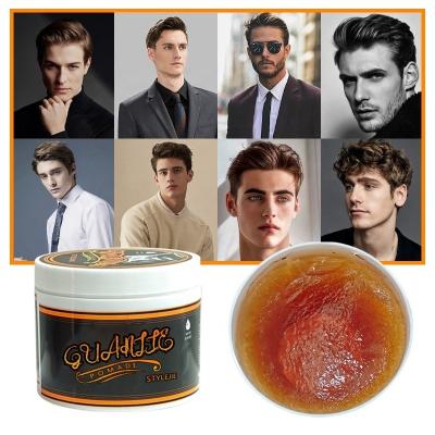 China Acceptable Customization Shine Strong Hold Curly Hair Pomade For Professional Styling for sale