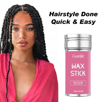 China Strong Hold Hair Wax Stick for Flyaway Edge Frizz Fast Drying Styling Wax Solution for sale