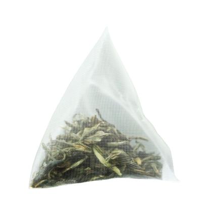 China BIODEGRADABLE Wholesale Fiber Bag Corn Pyramid Tea Bags Empty Biodegradable Tea Packaging Bag for sale