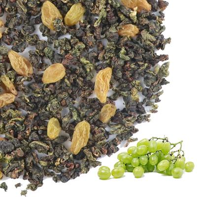 China Low Fat Hot Selling Bubble Tea Oolong Tea For Detox Green Grape Oolong Tea for sale