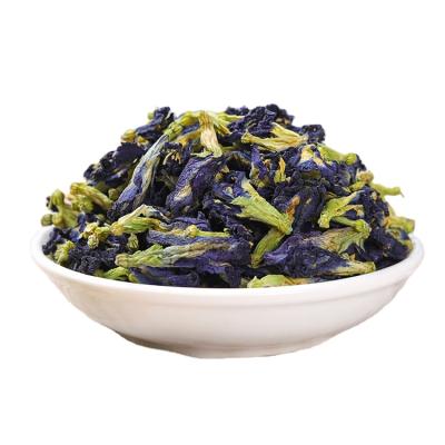 China Princess Shao Wholesale Natural Dried Flowers Tea Loose Flavor Dried Blue Butterfly Pea Flower Tea Bag for sale