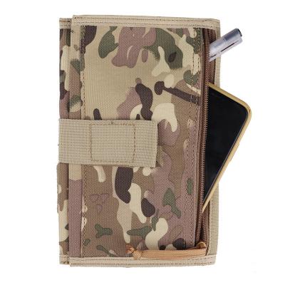 China Durable Comfort Protective Case Notebook Outdoor Tactical Pen Cover Molle Pouch Notebook Holder for sale