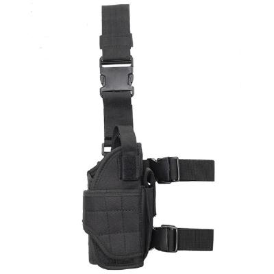 China Tactical Water Proof Molle Gun Holster Thigh Drop Bag Straight Leg Pouch for sale