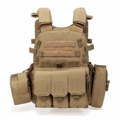 China Durable Comfort CS Training Hunting Combat Plate Carrier 6094 Molle Chaleco Tactico Outdoor Tactical Vest for sale