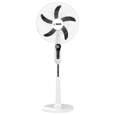 China Digital Control Newcomer Digital, Panel 16 Inch 12v, Rechargeable DC Battery Backup Fan for sale