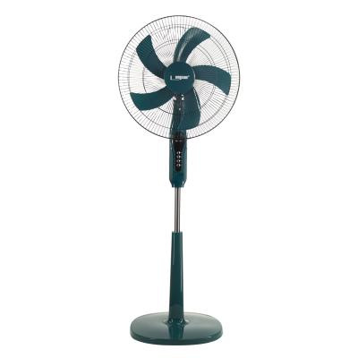 China Quiet Running DC Motor ACDC Electric Stand Fan , High Speed ​​12v Stand Fan With Speaker for sale