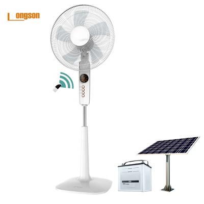 China Dual Powered 220V Remote Control, 16 Inch Remote AC, Electric Remote Rack Fan for sale