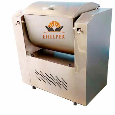 Cina Comp. elect. automatic bread ehelper, bakery equipment 130L bread dough kneader 50KG spiral mixer in vendita