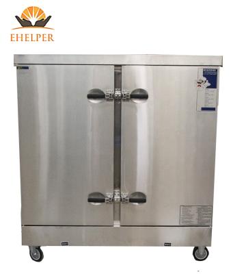 China commercial vegetable processing plant bun steamer gas rice steamer cabinet/mochi steamer en venta