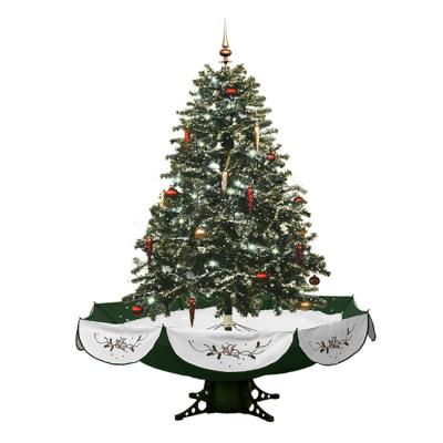 China snowfall & musical & Lighting 5/6/7ft Pre-Lit Artificial Christmas Tree with LED Lights for Holiday Mall Indoor Decoration for sale