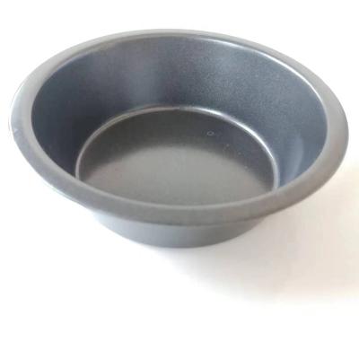 China Viable Wholesale Mini Fruit Baking Dishes/Cake Mini Pie Pan Cheese Packing Carbon Steel Disposable Cake Molds for sale