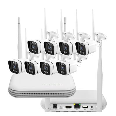 China NIGHT VISION 4ch Wi-Fi nvr kit video systems security camera system nvr camera ip wifi wireless for sale