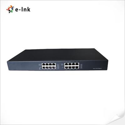 China communication & Networking 8 Port 60W 10/100/1000Mbps Gigabit PoE Injector PoE Adapter for sale