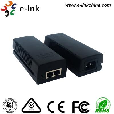 China 56VDC 35W 10/100/1000M Gigabit POE Injector LNK-POE56V for sale