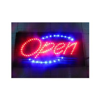 China Buildings Price Cheap Factory Wholesale LED Display Indoor ABS LED Open Sign For Shop Window for sale