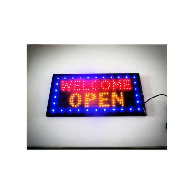 China LED buildings open sign for business - 19x 10 inch (large size) open sign - neon open sign for sale