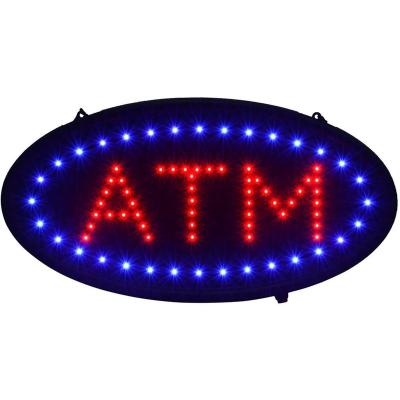 China Buildings Led Atmo Neon Sign Hot Sale Customs Lead The Sign 10x19 Inch Semi Outdoor Ultra Bright Atmo Display for sale