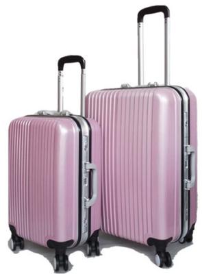 China ABS/PC Aluminum frame luggage / trolley case / light weight luggage for sale