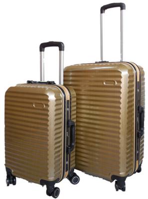 China ABS/PC Aluminum frame luggage / trolley case / light weight luggage for sale