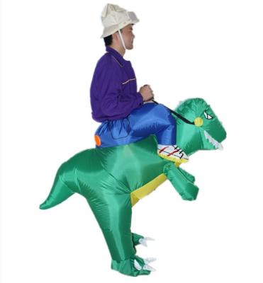 China 190T Polyester Manufacturer Supply Inflatable Dinosaur Costume For Wholesales Adult Walking Dinosaur Costume for sale