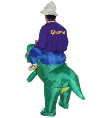 China 190T Polyester On Sale Funny Halloween Costume Inflatable Ride On Adult Ostrich Costume for sale