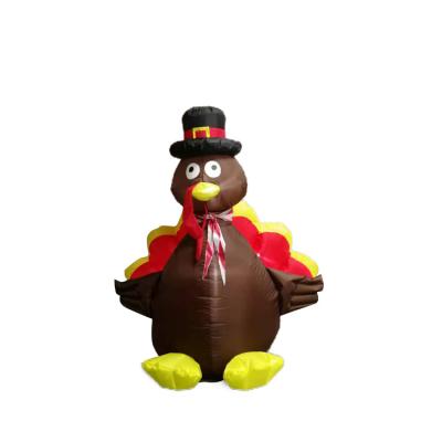 China PVC Coated Nylon Popular And Practical Inflatable Easter Decorations Turkey 2 Party China Style Decor for sale