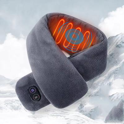 China heat & 5V USB Rechargeable Winter Massage Heated Scarf Heated Neck Scarf USB Smart Heating Scarf With Massage for sale