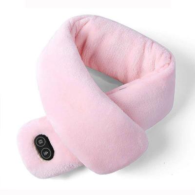 China heat & 2022 Winter Massage Heated Scarf USB Pain Relief Heating Electric Warm Scarf Heating Massage Scarf for sale