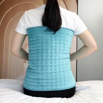 China Electric Heated Back Pad 400*760mm Muscle Relaxation Pain Relief Back Heating Pad Switch Control for sale