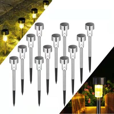 China Hot 10pcs/lot Solar Lawn Ground Light Yard Pathway Patio Outdoor Garden Walkway Online Garden Light for sale