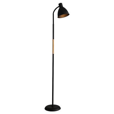 China Simple design minimalist Nordic black white 150cm height living room decor floor corner light for home decoration for sale