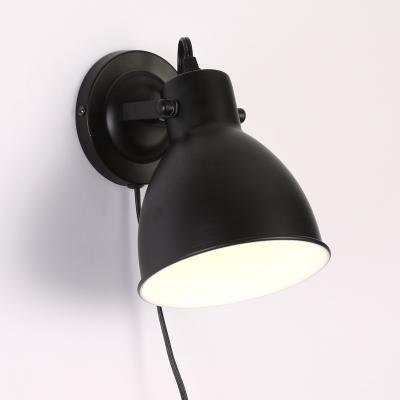 China Wholesale Modern Base Modern Black Factory Bedroom Reading Stairs Decor Wall Lamp For Indoor Lighting for sale