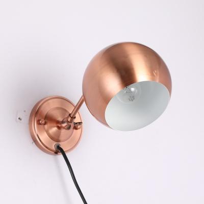 China Modern Luxury Modern Hotel Room Bedroom Wall Lamp Bedside Reading Indoor Adjustable COB Led Wall Light for sale