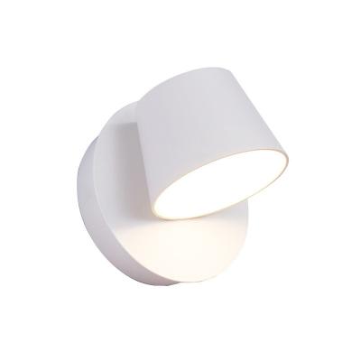 China Modern Home Decoration 2 Heads Reading Bedside 5W White Black Aluminum Rotatable Aluminum Led Wall Lamp for sale