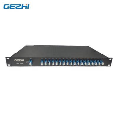 China Data Center 18 Channel CWDM fiber optics multiplexers duplex fiber in 19