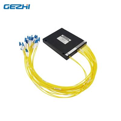 China Data Center Dual Fiber 8 Channel CWDM Mux demux module LC/UPC connector Coarse wavelength division multiplexer de-multiplexer +Upgrade Port for sale