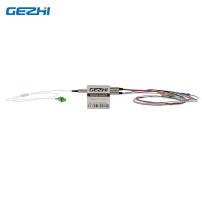 China Configurable OADM Fast switch time Mini 1x8 1*8 Mechanical optical switch with customized specification for Fiber test instrument for sale