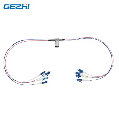 China Configurable OADM Singlemode 1310/1550nm or Multi mode 850nm Mini size Mechanical 4x4 Optical Cross connection Fiberoptic Switches for sale