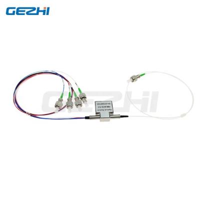 China Configurable OADM OSW 1x3 Optical Switch 1310nm 1550nm Optical Micro fibre switch for sale