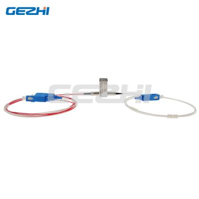 China Configurable OADM small fiber optic switch latching 2x1 bidirectional optical switch 1310nm  SC/UPC connector for sale