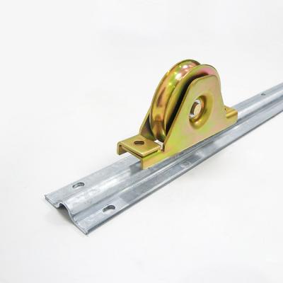 China Industrial Sliding Door Guide Track South Africa Galvanized Sliding Door Track for sale