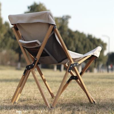 China Modern Low Price Outdoor Beech Fishing Woods Folding Bucket Chair Picnic Camping Chair for sale