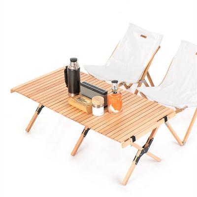 China Modern Wood Outdoor Camping Table Portable Picnic Table Folding Picnic Table Set for sale