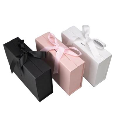 China Wholesale Recycled Packaging Materials Hair Boxes Custom Hair Bundles Black Wig Packaging For Hair Extension Box for sale