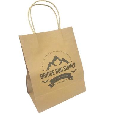 China Recyclable Luxury Custom Logo Paper Bags For Packaging Retail Bread Bakery Bag for sale