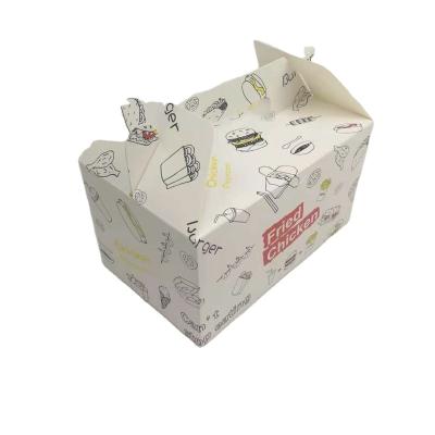 China Recyclable Food Grade Art Professional Paper Handle Clear Window Cake Box for sale